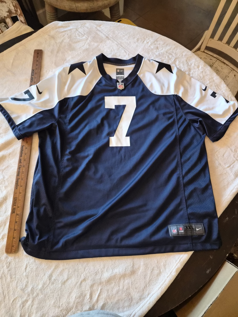 Dallas Cowboys Trevon Diggs #7 Nike NFL On Field jersey in men’s size 3XL.